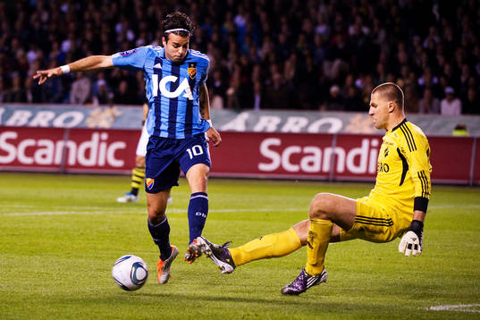 Christer Youssef, Djurgården, utmanar Ivan Turina,