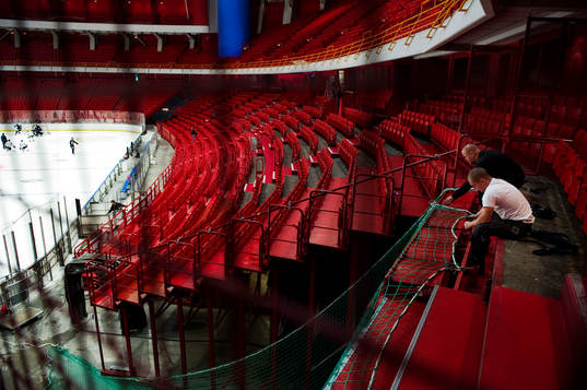 Ishockey, Elitserien, träning