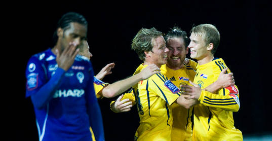 2-0, Skyttekungen Sebastian Andersson, Ängelholm, jubel,