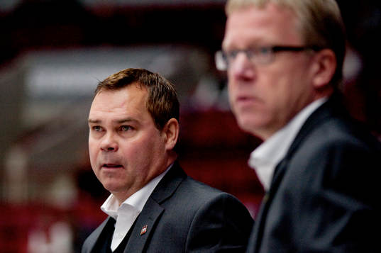 Leif Strömberg, tränare, Ulf Taavola, tränare