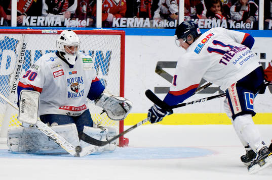 Daniel Belissiomo, målvakt,  Tobias Thermell, Bofors