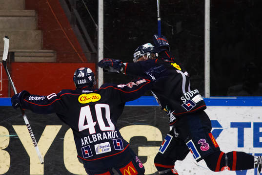 Carl Söderberg och Pär Arlbrandt, Linköping (Jubel)