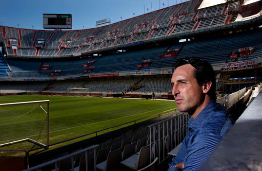 Unai Emery, tränare Valencia