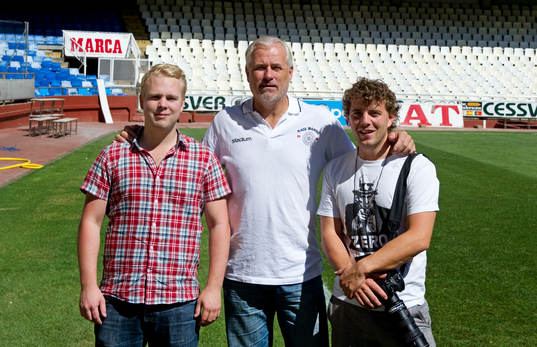 Sebastian Sundberg, Glenn Hysen, Nils Jakobsson på plas i
