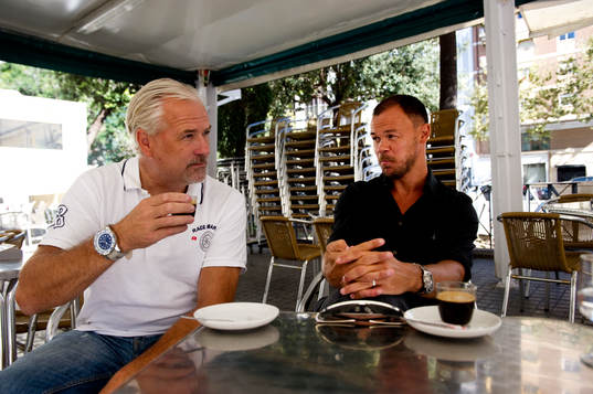 Glenn Hysén och Joachim Björklund