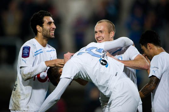 Mathias Ranégie, jubel, Malmö