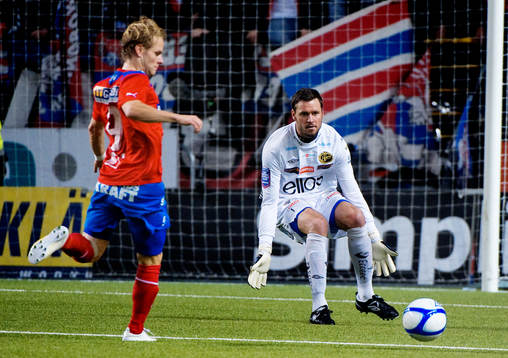 Erik Sundin, Helsingborg, Jesper Christiansen, målvakt,