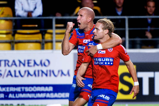 Mattias Lindström, Erik Sundin, Helsingborg, jubel