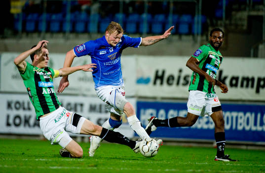 Fredrik Jensen, Trelleborg stoppas av Fredrik Lundgren och