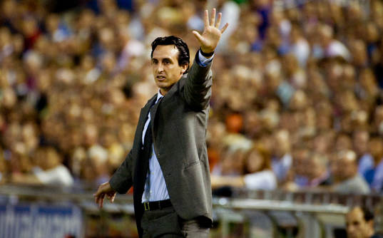 Unai Emery, tränare Valencia