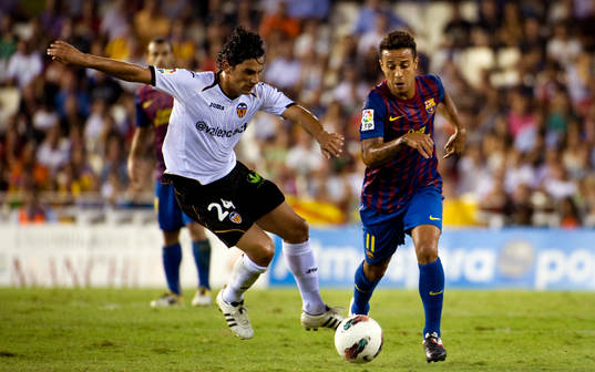 Tino Costa, Valencia, Thiago Alcântara, Barcelona