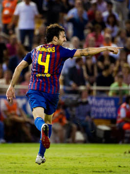 Fotboll, spansk, La Liga, Valencia - Barcelona
