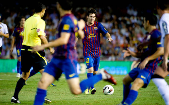 Mitt i kaoset Lionel Messi, Barcelona