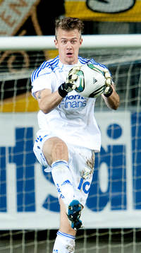Erik Dahlin, målvakt