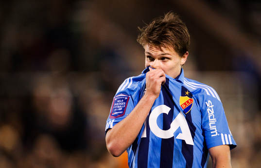Nicolaj Agger, Djurgården, lämnar planen