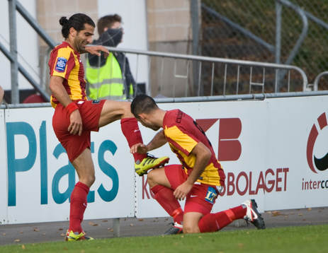 Abgar Barsom, Syrianska, jubel