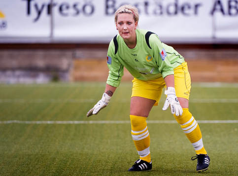 Veronica Arneflod, målvakt