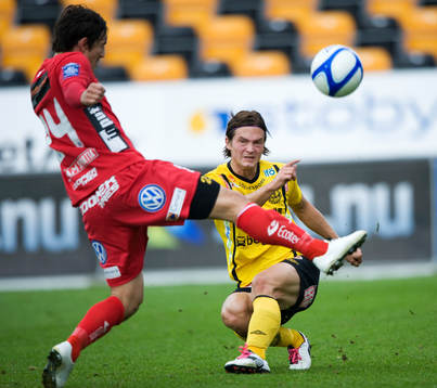 William Leandersson, Mjällby och Stefan Ishizaki, Elfsborg