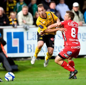 Pär Eriksson, Mjällby och Anders Svensson, Elfsborg
