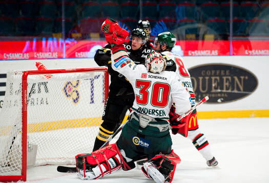 Robert Rosén, AIK pressar på men Frederik Andersen,