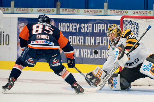Liam Reddox, Växjö, Joacim Eriksson, målvakt, Skellefteå
