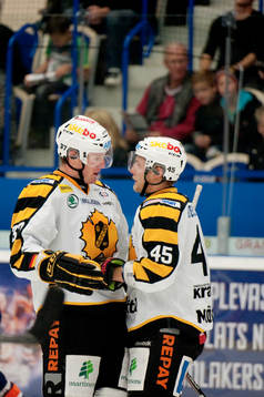Lee Goren, Oscar Möller, Skellefteå, jubel