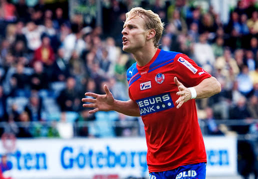 Erik Sundin, Helsingborg, jubel