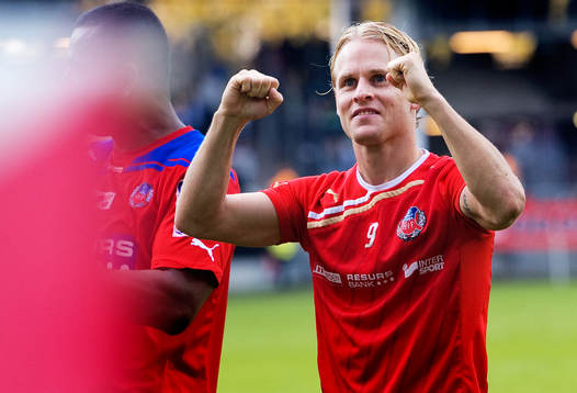 Erik Sundin, Helsingborg, jubel