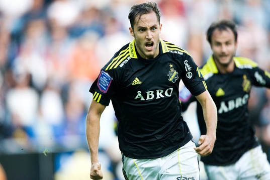 0-1 Niklas Backman, AIK, jubel