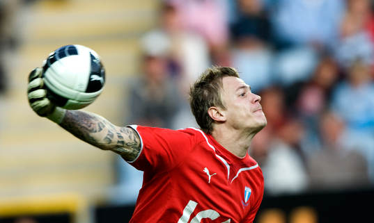 Johan Dahlin, målvakt