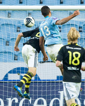 1-1, Mathias Ranegie, Malmö