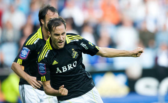 0-1 Niklas Backman, AIK, jubel