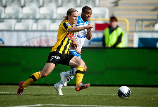 Jonas Bjuström, Häcken och James Frempong, Norrköping