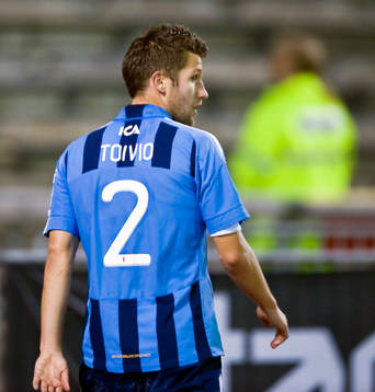 Joona Toivio, Djurgården fick rött kort