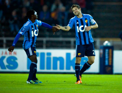 Kennedy Igboananike och Joona Toivio, Djurgården, jubel