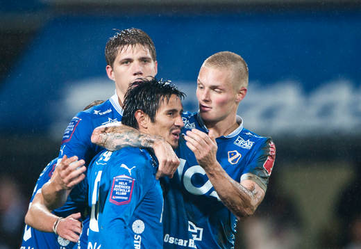 Antonio Rojas, jubel, Halmstad