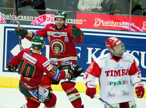 Christian Bäckman, Frölunda, jubel