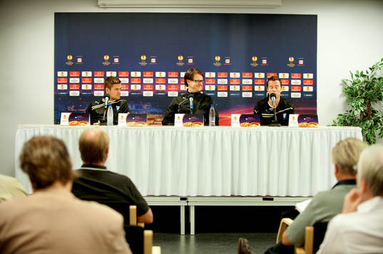 Ivo Pekalski, Rikard Norling, tränare och Daniel Andersson