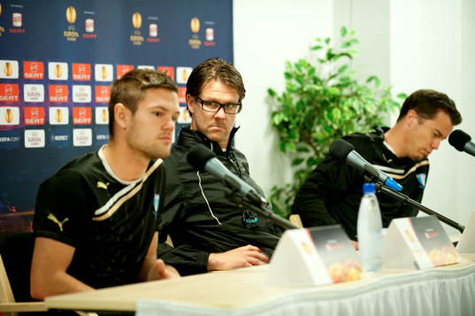 Ivo Pekalski, Rikard Norling, tränare och Daniel Andersson