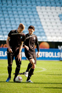 Pontus Jansson och Agon Mehmeti