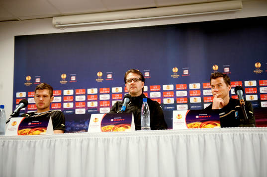 Ivo Pekalski, Rikard Norling, tränare och Daniel Andersson