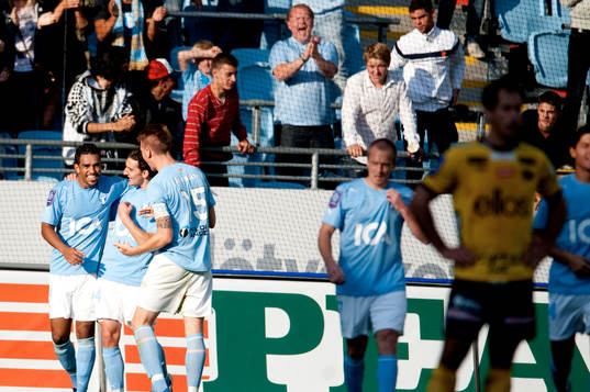Wilton Figueiredo, Agon Mehmeti, Pontus Jansson, Malmö FF,