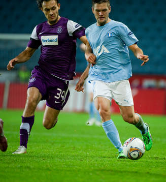 Ivo Pekalski, Malmö och Nacer Barazite, Austria Wien