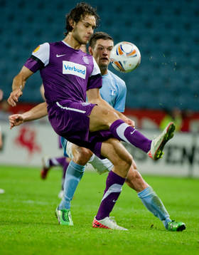 Ivo Pekalski, Malmö och Nacer Barazite, Austria Wien