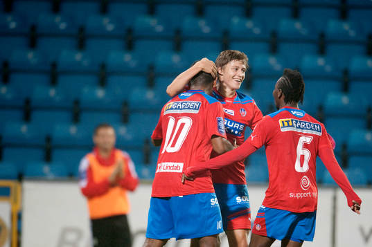 Simon Thern, Helsingborg, jubel, 2-0