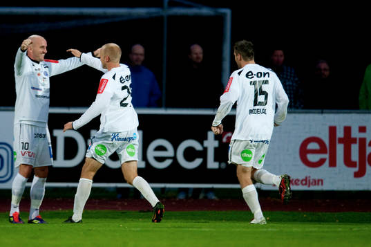 Tobias Nilsson, Robin Ganemyr, Falkenberg, jubel