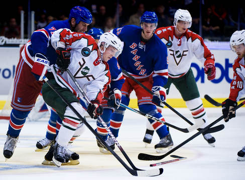 Bläddra bland fler bilder av Ishockey, NHL Premiere Challenge, Frölunda - New York Rangers: