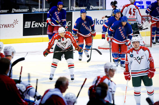 Ishockey, NHL Premiere Challenge, Frölunda - New York