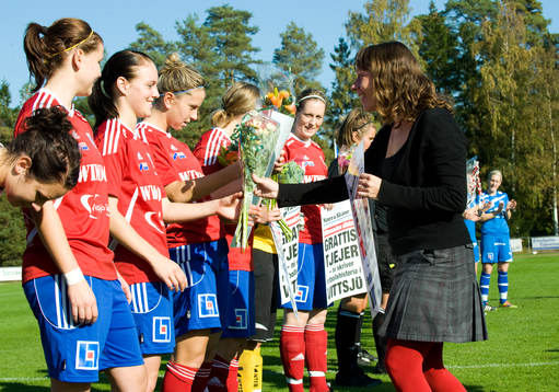 Bläddra bland fler bilder av Fotboll, Dam, Division 1 Södra, Vittsjö - Kalmar
