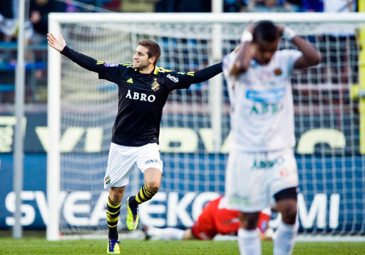Gabriel Özkan, AIK, jubel